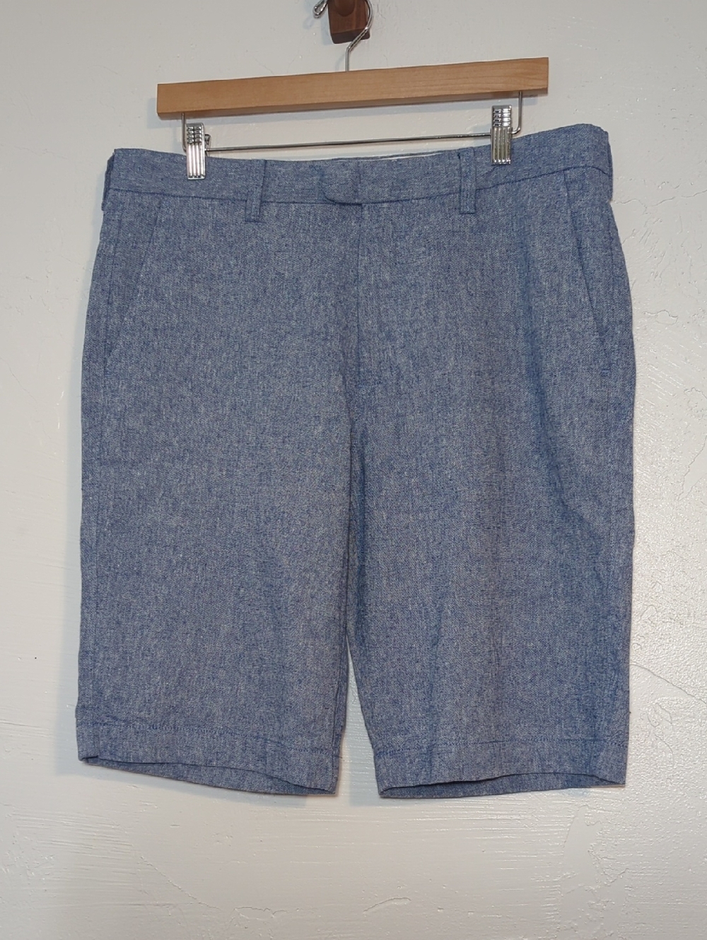 JCrew Mens Linen Cotton Shorts Coastal Beach Vacation Preppy Euro Summer Resort